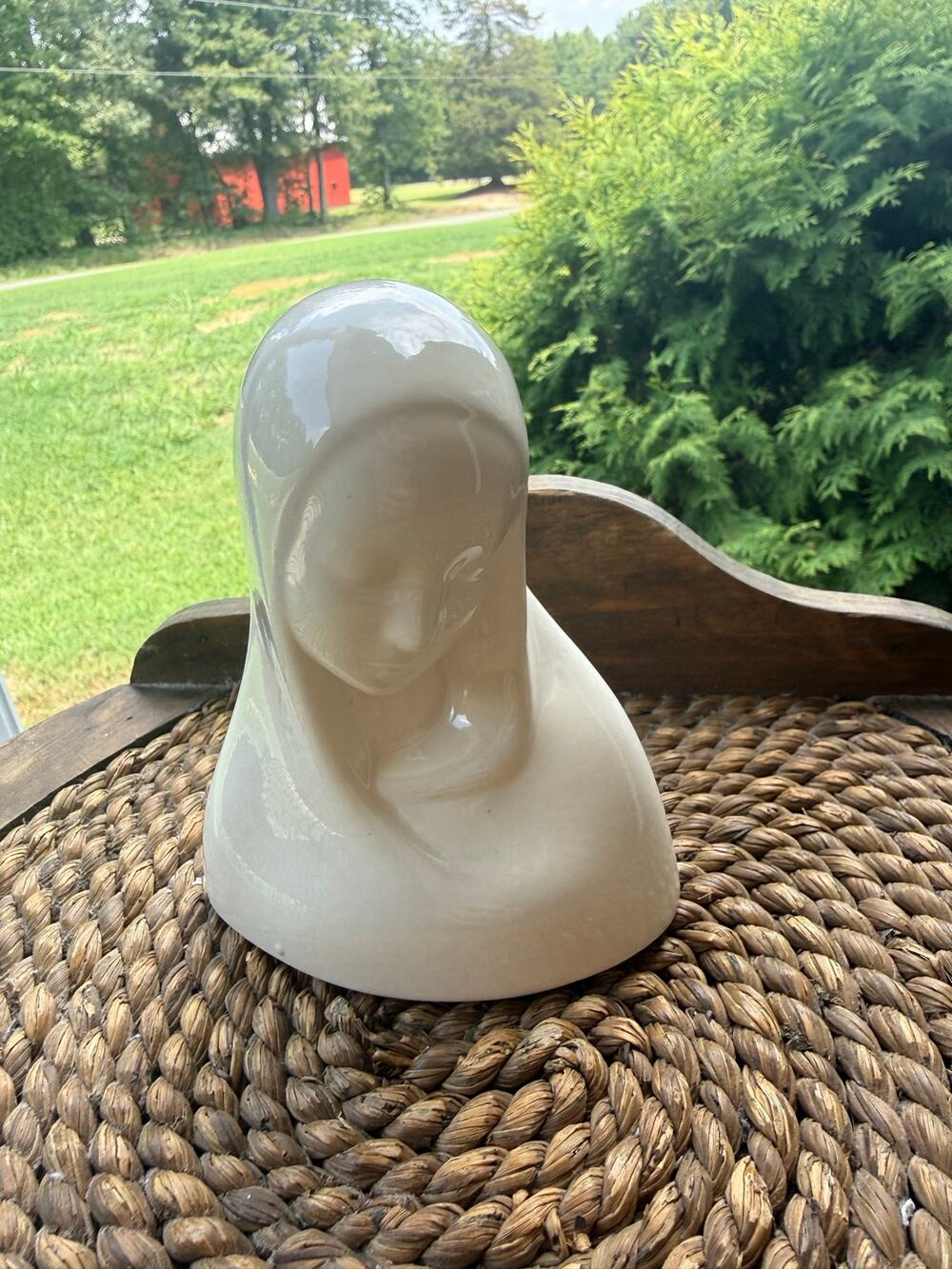 Vintage Ceramic Madonna Bust